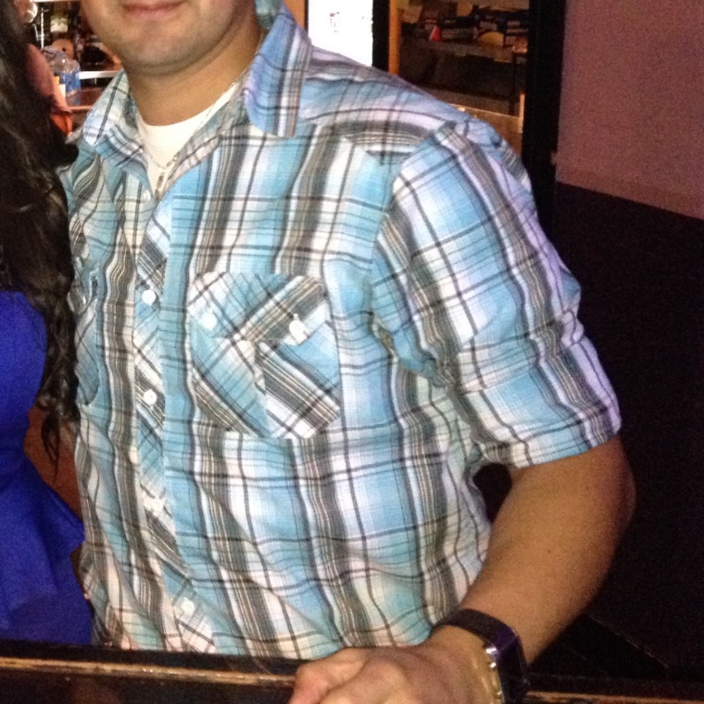 Turquoise western shirt